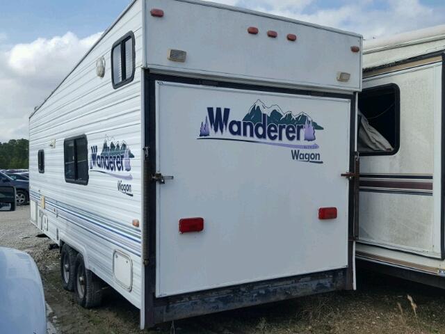 4XTTN21271C226870 - 2001 WAND TRAILER WHITE photo 3