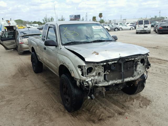 5TESM92N32Z076986 - 2002 TOYOTA TACOMA XTR SILVER photo 1