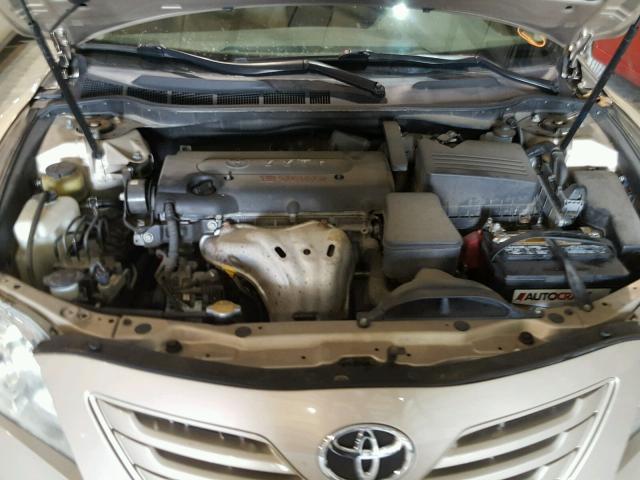 4T4BE46K09R094091 - 2009 TOYOTA CAMRY BASE BEIGE photo 7