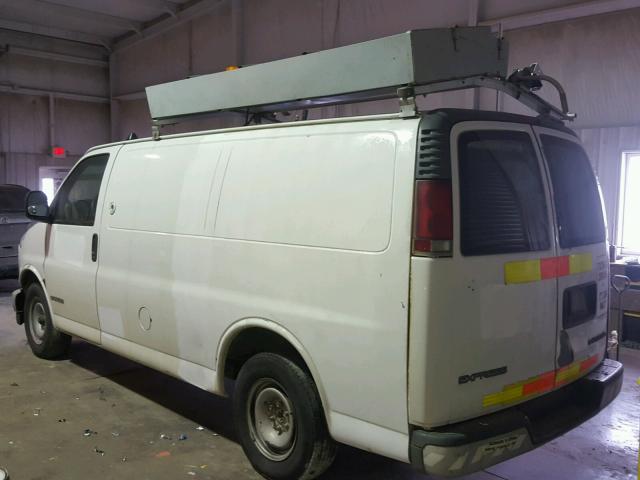 1GCFG25WXX1160888 - 1999 CHEVROLET EXPRESS G2 WHITE photo 3