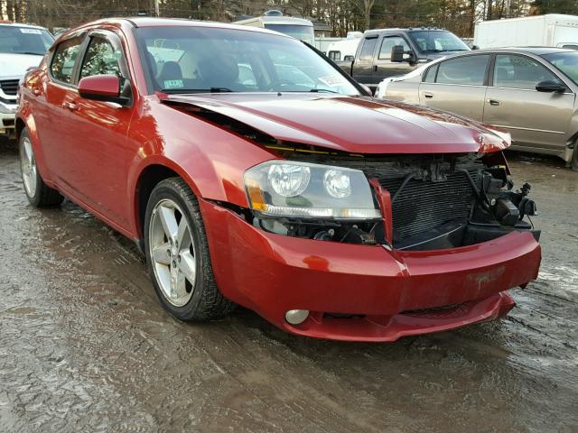 1B3LC76V59N523788 - 2009 DODGE AVENGER R/ RED photo 1