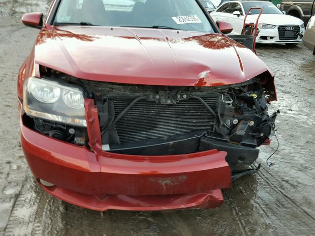 1B3LC76V59N523788 - 2009 DODGE AVENGER R/ RED photo 9