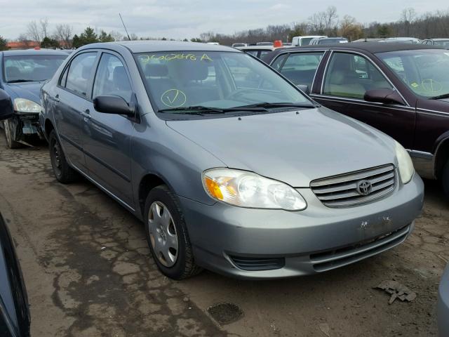 JTDBR32E642048220 - 2004 TOYOTA COROLLA CE GRAY photo 1