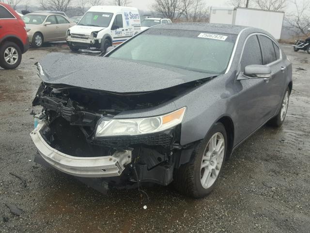 19UUA86539A023880 - 2009 ACURA TL GRAY photo 2