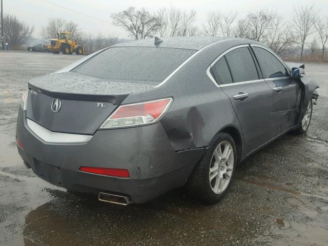 19UUA86539A023880 - 2009 ACURA TL GRAY photo 4