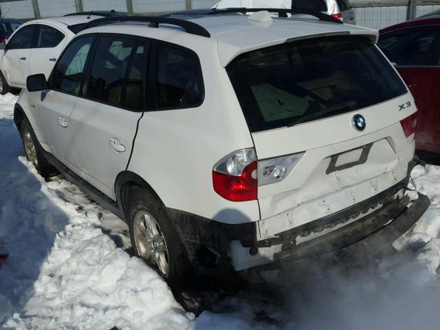 WBXPA73454WB24406 - 2004 BMW X3 2.5I WHITE photo 3