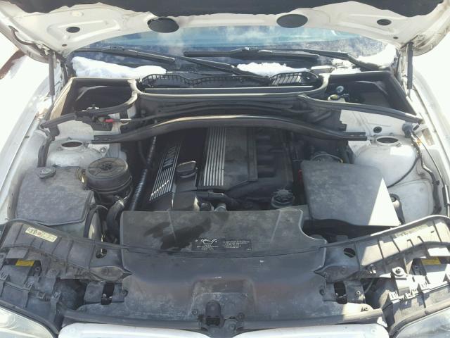 WBXPA73454WB24406 - 2004 BMW X3 2.5I WHITE photo 7