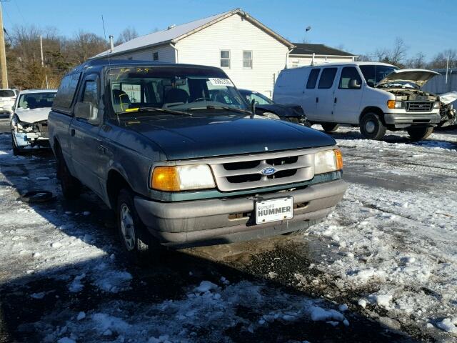 1FTCR10A0TUD56978 - 1996 FORD RANGER GREEN photo 1