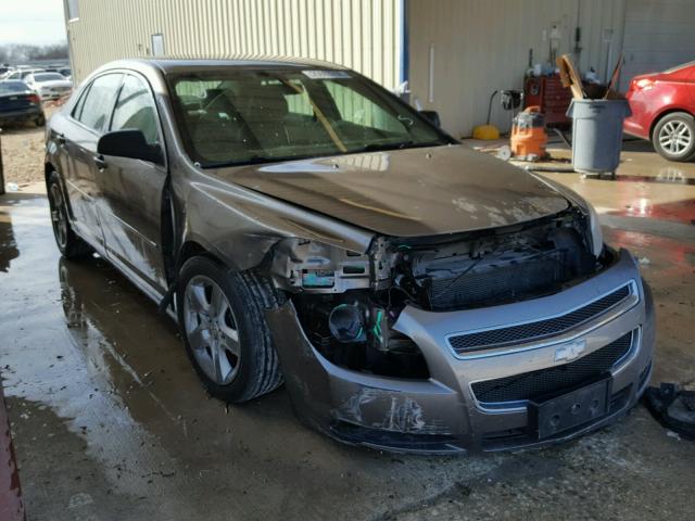 1G1ZA5E02A4124591 - 2010 CHEVROLET MALIBU LS BROWN photo 1