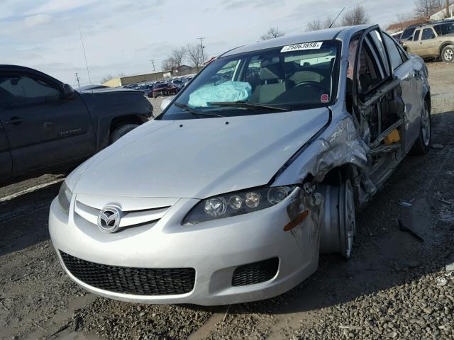 1YVHP80C275M14900 - 2007 MAZDA 6 I SILVER photo 2