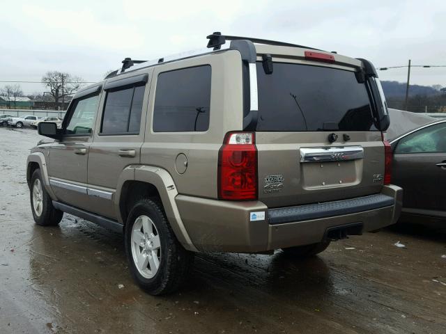 1J8HG58246C257843 - 2006 JEEP COMMANDER ოქროსფერი ფოტო 3
