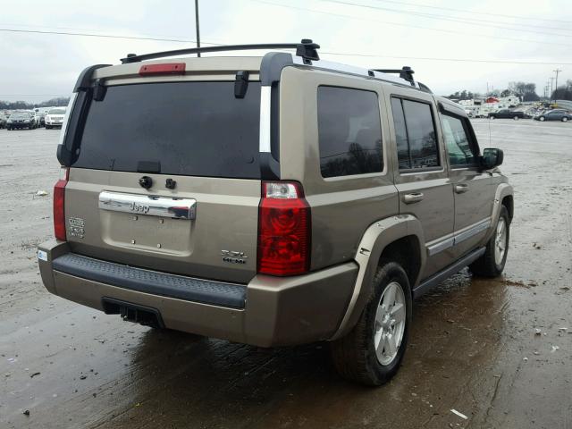 1J8HG58246C257843 - 2006 JEEP COMMANDER ოქროსფერი ფოტო 4