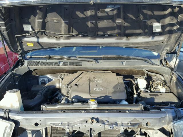 5TFRU541X7X005283 - 2007 TOYOTA TUNDRA DOU GRAY photo 7