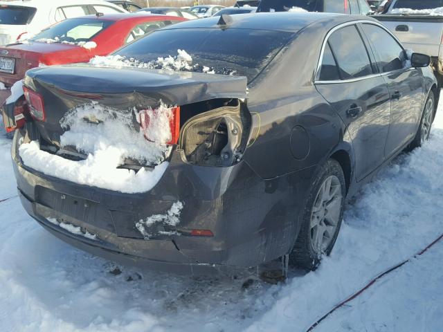 1G11D5SR1DF127398 - 2013 CHEVROLET MALIBU 1LT GRAY photo 4