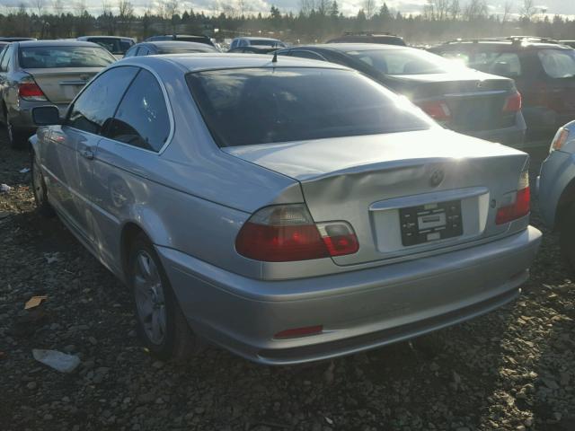 WBABM3343YJN61776 - 2000 BMW 323CI SILVER photo 3