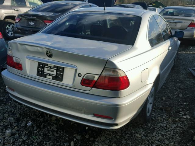 WBABM3343YJN61776 - 2000 BMW 323CI SILVER photo 4