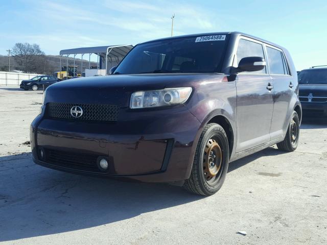 JTLKE50E391090338 - 2009 TOYOTA SCION XB 栗色 照片 2