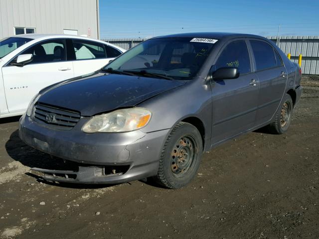 1NXBR32E73Z009540 - 2003 TOYOTA COROLLA SE BROWN photo 2