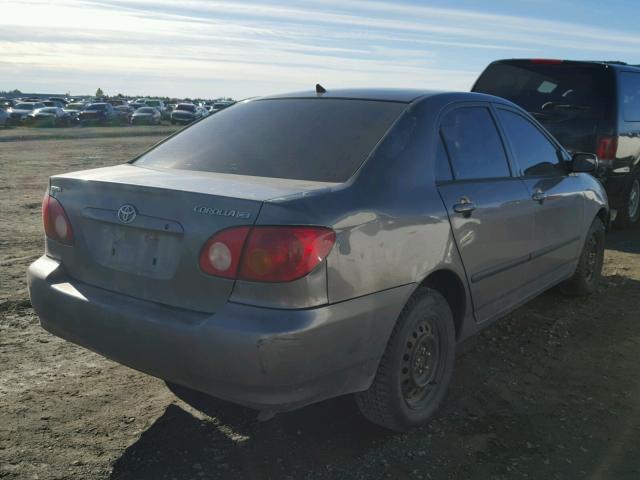 1NXBR32E73Z009540 - 2003 TOYOTA COROLLA SE BROWN photo 4