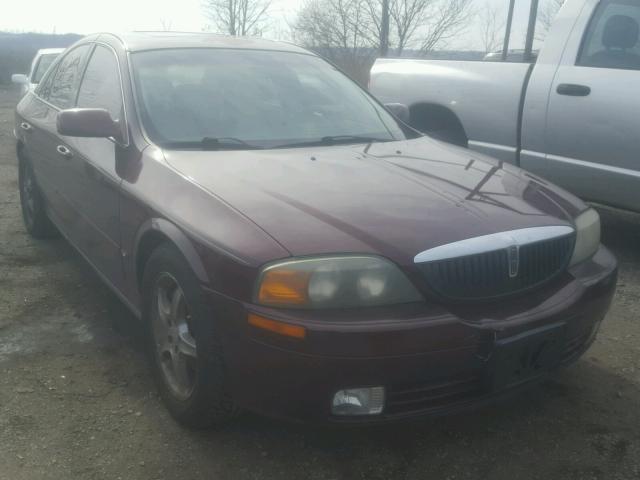 1LNHM86S91Y617376 - 2001 LINCOLN LS BURGUNDY photo 1