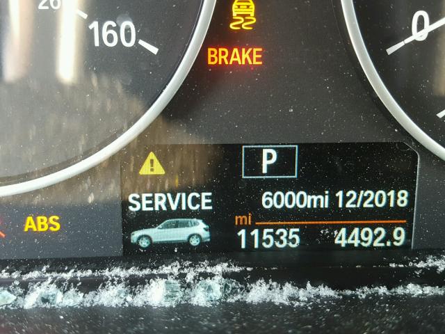 5UXWX9C38H0T20029 - 2017 BMW X3 XDRIVE2 SILVER photo 8