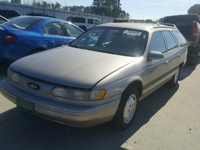 1FALP57U1SA283090 - 1995 FORD TAURUS GL GOLD photo 2