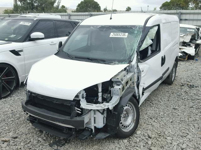 ZFBERFAB3H6D72865 - 2017 RAM PROMASTER WHITE photo 2