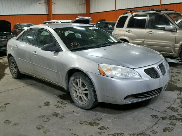 1G2ZG558964287925 - 2006 PONTIAC G6 SE1 GRAY photo 1