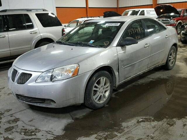 1G2ZG558964287925 - 2006 PONTIAC G6 SE1 GRAY photo 2