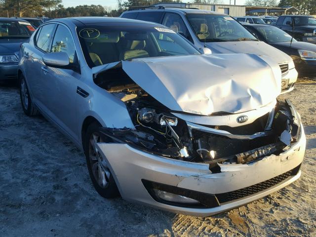 5XXGN4A71DG184551 - 2013 KIA OPTIMA EX SILVER photo 1