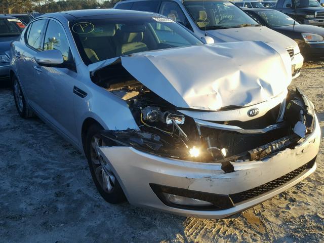 5XXGN4A71DG184551 - 2013 KIA OPTIMA EX SILVER photo 9