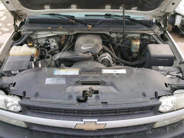 1GCEC14V11E273414 - 2001 CHEVROLET SILVERADO WHITE photo 7