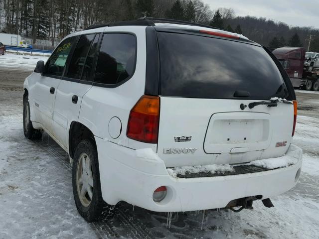 1GKDT13S542296904 - 2004 GMC ENVOY WHITE photo 3