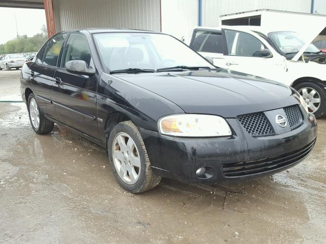 3N1CB51D46L557157 - 2006 NISSAN SENTRA 1.8 BLACK photo 1