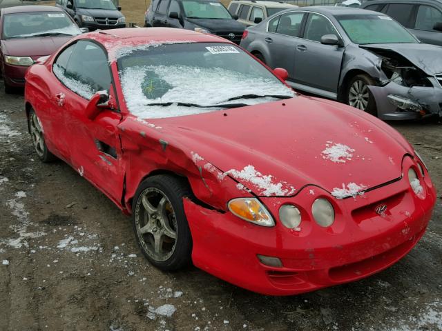 KMHJG34F5XU125820 - 1999 HYUNDAI TIBURON FX RED photo 1