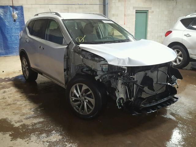 5N1AT2MV6EC759069 - 2014 NISSAN ROGUE S SILVER photo 1