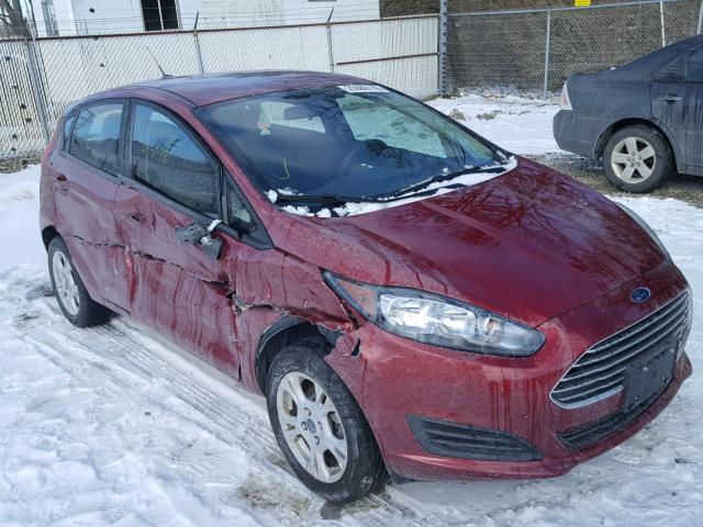 3FADP4EJ5GM193183 - 2016 FORD FIESTA SE RED photo 1