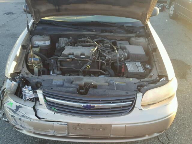 1G1ND52J43M633765 - 2003 CHEVROLET MALIBU TAN photo 7