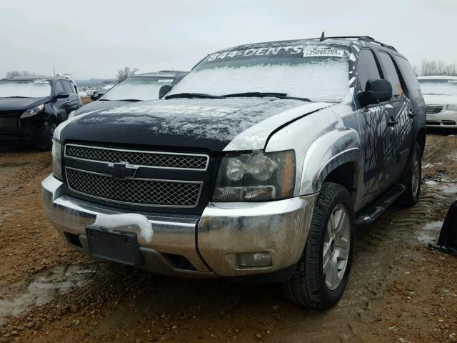 1GNFC23089R147353 - 2009 CHEVROLET TAHOE C150 BLACK photo 2