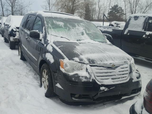 2A8HR54109R601123 - 2009 CHRYSLER TOWN & COU BLACK photo 1