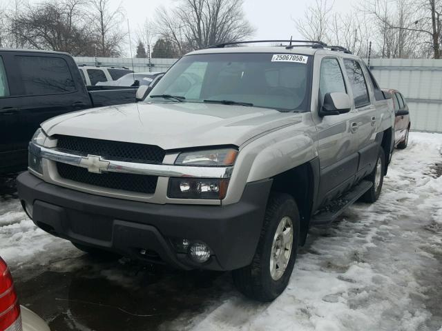 3GNEK12T34G148939 - 2004 CHEVROLET AVALANCHE WHITE photo 2