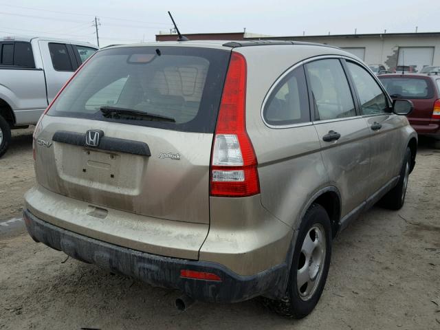 JHLRE38317C020567 - 2007 HONDA CR-V LX TAN photo 4