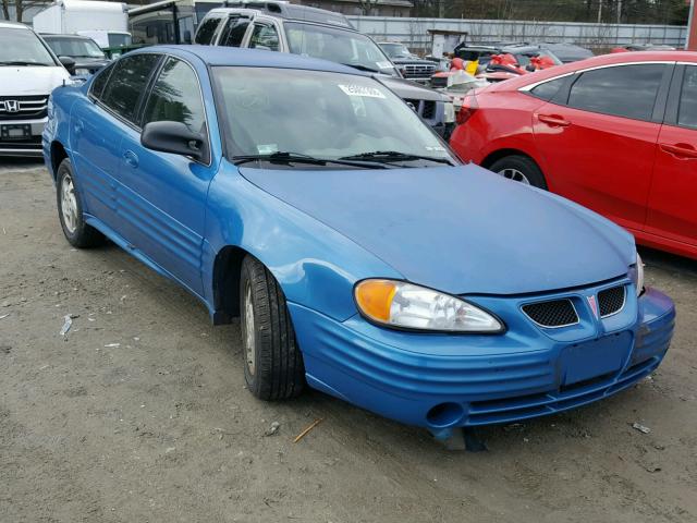 1G2NF52E9YC515202 - 2000 PONTIAC GRAND AM S BLUE photo 1