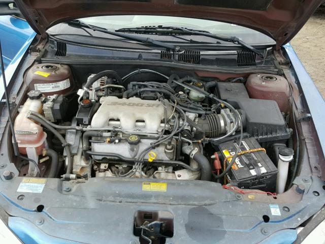 1G2NF52E9YC515202 - 2000 PONTIAC GRAND AM S BLUE photo 7