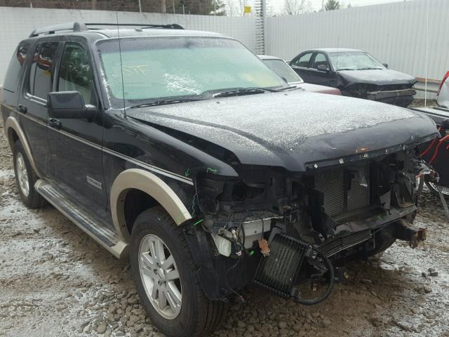 1FMEU74E37UB51423 - 2007 FORD EXPLORER E BLACK photo 1