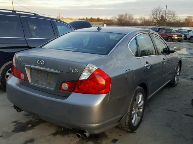 JNKAY01F86M251588 - 2006 INFINITI M35 BASE GRAY photo 4