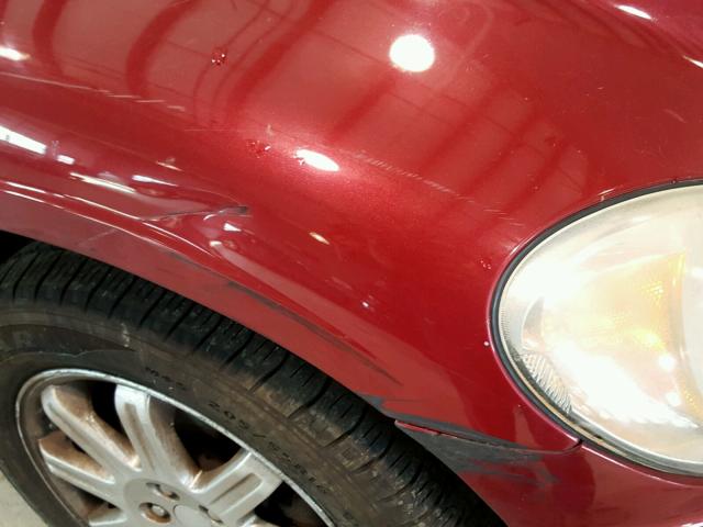 3A8FY68B67T613466 - 2007 CHRYSLER PT CRUISER RED photo 9