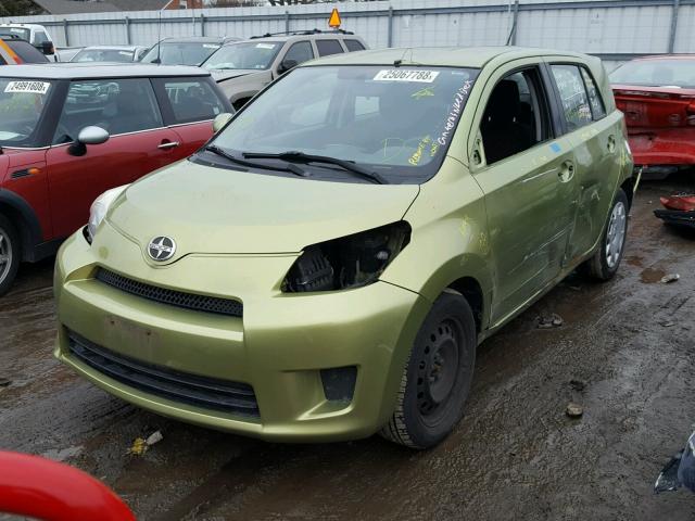 JTKKU10449J050440 - 2009 TOYOTA SCION XD GREEN photo 2