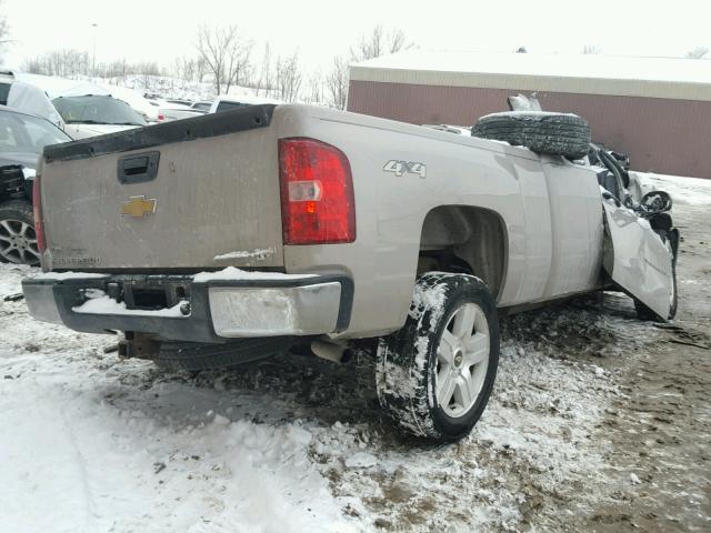 1GCEK190X8Z254959 - 2008 CHEVROLET SILVERADO GOLD photo 4