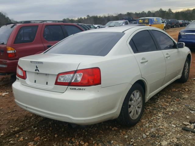 4A3AB36F49E009695 - 2009 MITSUBISHI GALANT ES WHITE photo 4